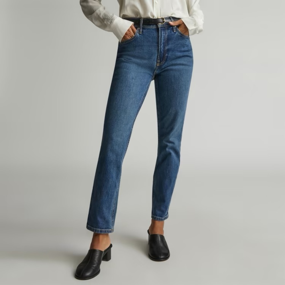 Everlane high waisted cheeky jeans